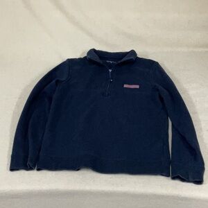 EUC boys long sleeve vineyard vines 1/4 zip pullover
